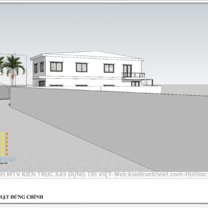 thiết kế kho bánh tráng 2 tầng hiện đại