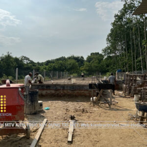 thiết kế nhà biệt thự hiện đại mái thái