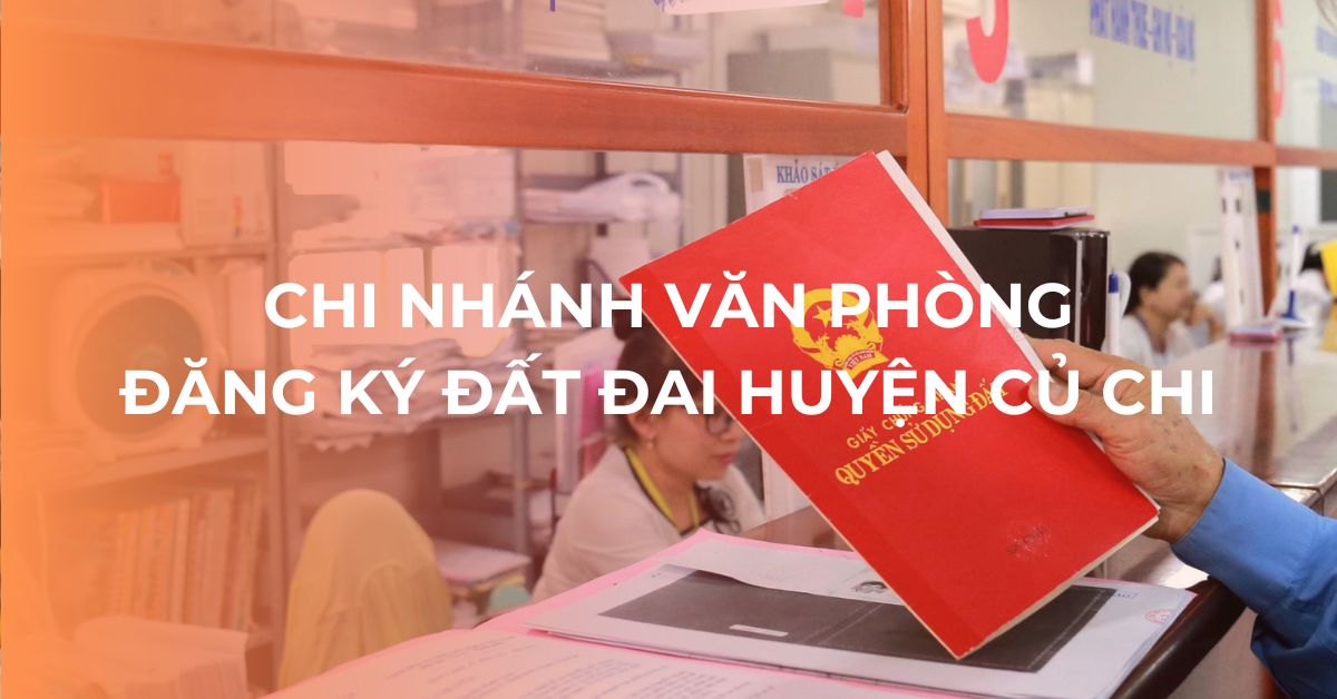 văn phòng đăng ký đất đai huyện củ chi