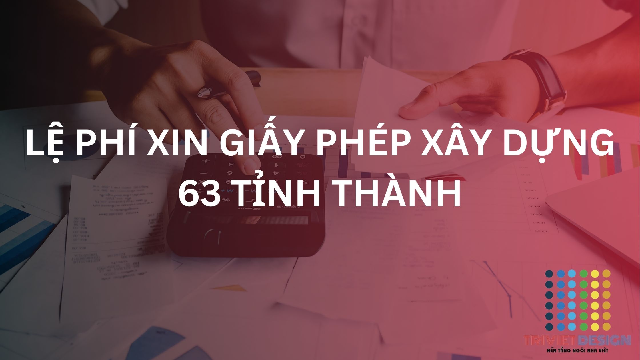 lệ phí xin giấy phép xây dựng